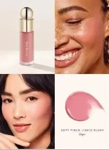 Rare Beauty Soft Pinch Long Lasting Liquid Blush Silky And Glides On Smoothly Plump Makeup Hope Love Virtue Happy Wonder Worth