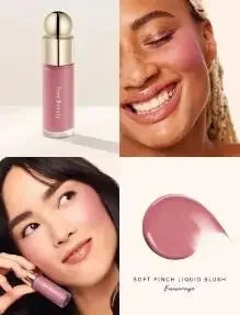 Rare Beauty Soft Pinch Long Lasting Liquid Blush Silky And Glides On Smoothly Plump Makeup Hope Love Virtue Happy Wonder Worth