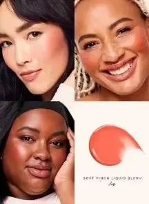 Rare Beauty Soft Pinch Long Lasting Liquid Blush Silky And Glides On Smoothly Plump Makeup Hope Love Virtue Happy Wonder Worth