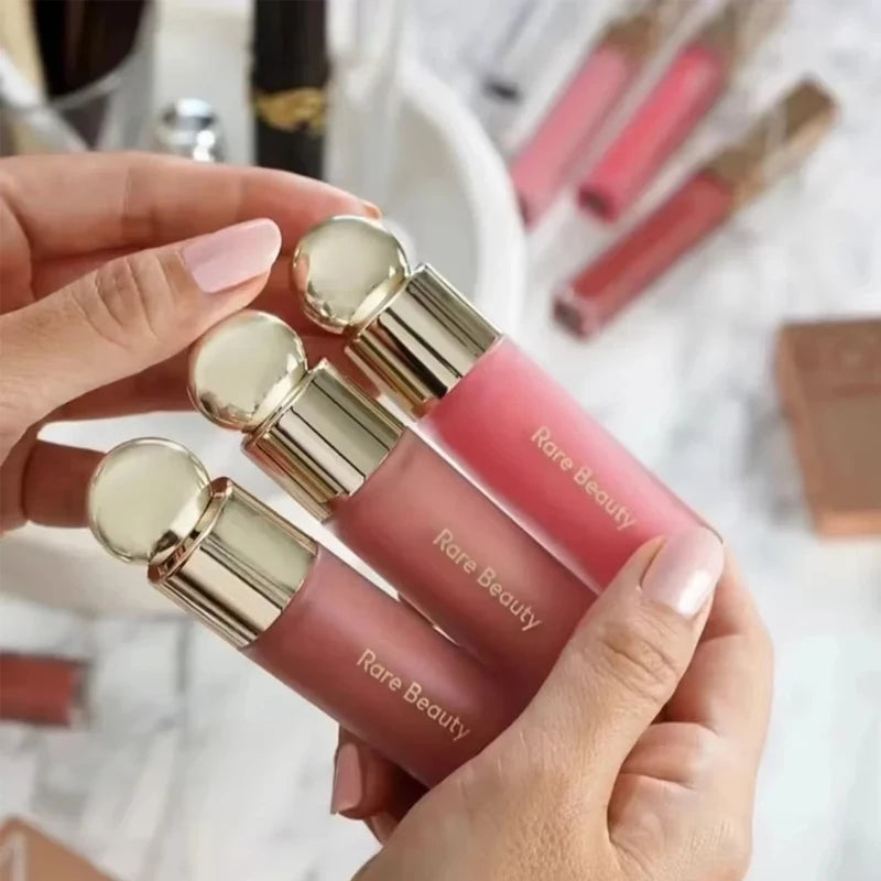 Rare Beauty Soft Pinch Long Lasting Liquid Blush Silky And Glides On Smoothly Plump Makeup Hope Love Virtue Happy Wonder Worth