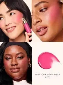 Rare Beauty Soft Pinch Long Lasting Liquid Blush Silky And Glides On Smoothly Plump Makeup Hope Love Virtue Happy Wonder Worth